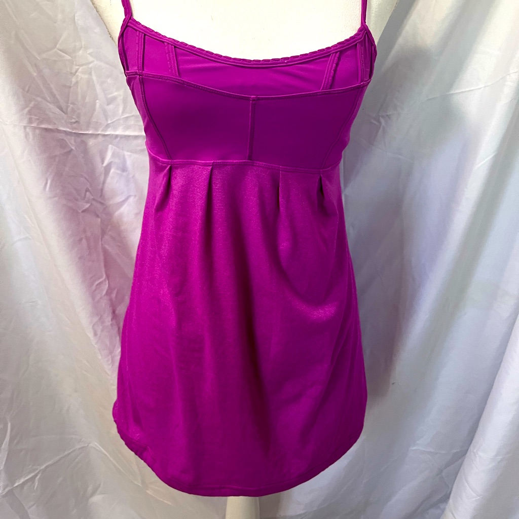 Lulu Lemon Magenta Strappy Tank Top